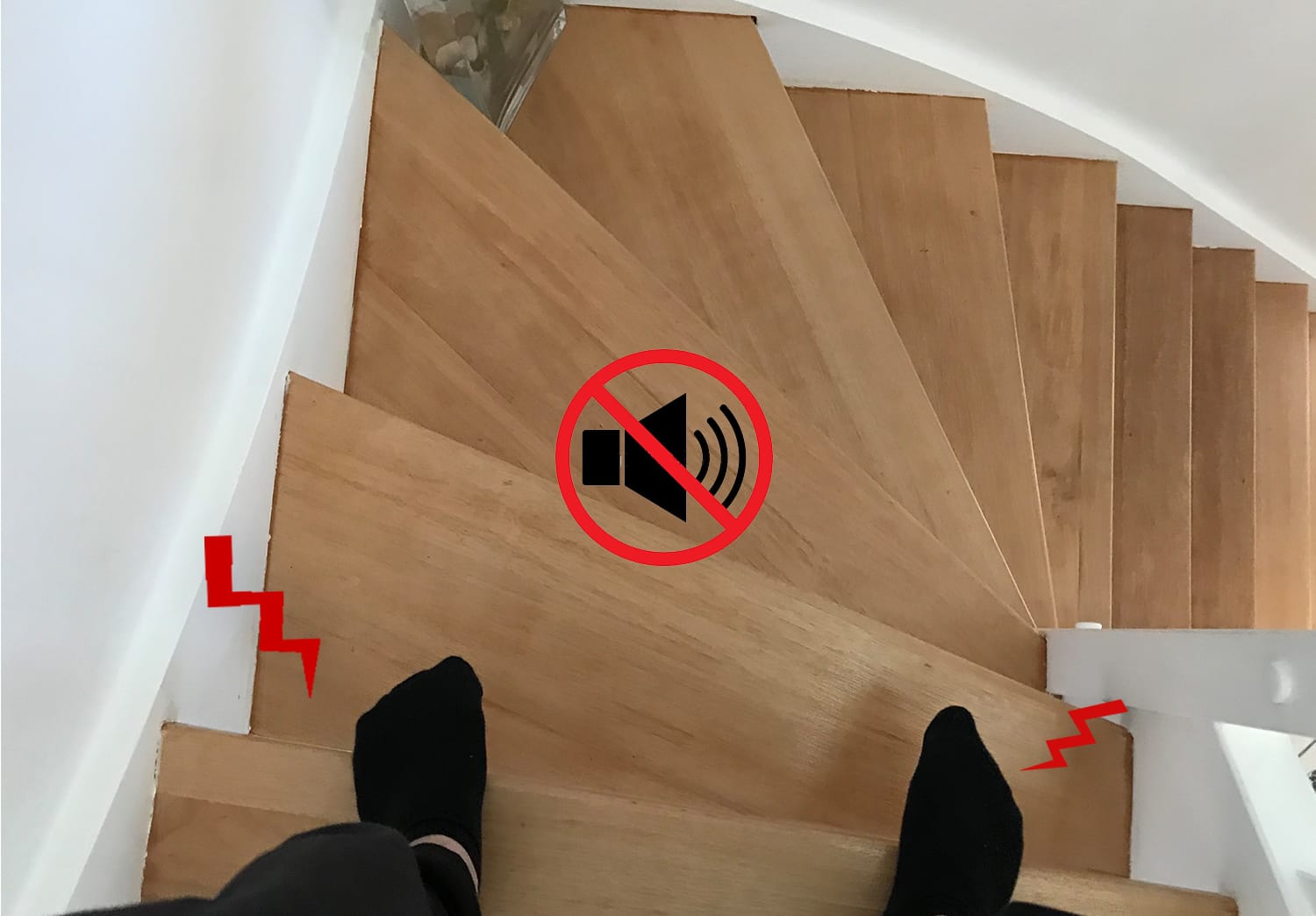 Escalier qui grince : Comment le réparer